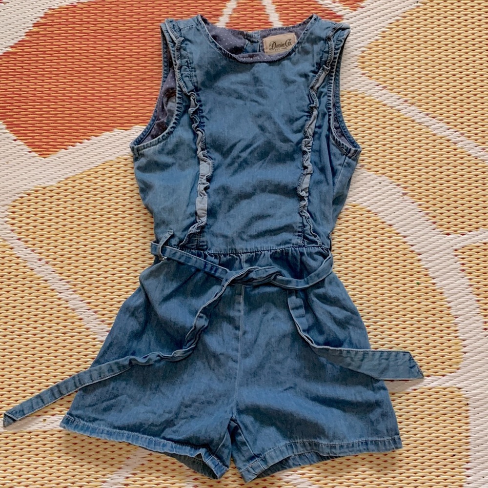 Girls romper sz 7-8